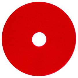 North American Paper 422114 Light Buffing Pad, Red