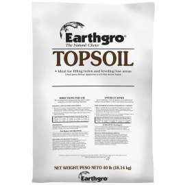 Earthgro 71140180 Top Soil, Granular, 40 lb Bag