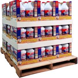 30 SECONDS 1G30S QPDU Outdoor Cleaner, 1 gal Bottle, Liquid, Bleach, Clear/Light Yellow