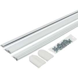 Climaloc CF21725 Door Jamb, 2 in W, Aluminum/Vinyl