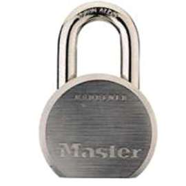 Master Lock Magnum Series M930BLCDLHHC Padlock, Different Key, 7/16 in Dia Shackle, Boron Carbide Shackle, Steel Body