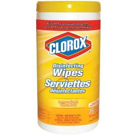 Clorox 01608PAK2 Disinfecting Wipes, Crisp Lemon