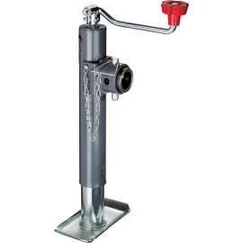 REESE Towpower Bulldog 1584510117 Trailer Jack, 2000 lb Lifting, 1 ft 9 in H Max Lift, 27.8 in OAH, Steel