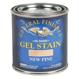 General Finishes NPH Stain, New Pine, Gel, Liquid, 1/2 pt, Can