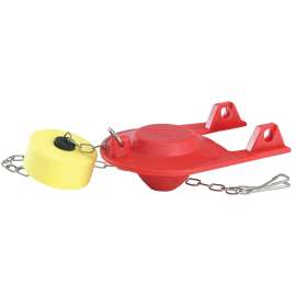 Korky 2004 Float Toilet Flapper, Rubber, For: 2 in Plastic Flush Valves