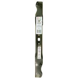 MTD 490-100-M085 Mulching Blade, 22 in L, Carbon Steel