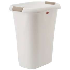Rubbermaid 5L60 FG5L6000WHT Waste Basket, 32 qt Capacity, Plastic, White, 19 in H