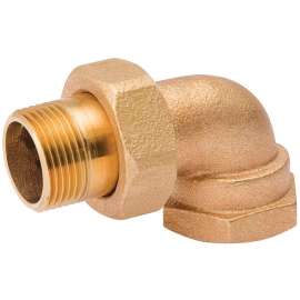 B & K 109-385 Radiator Elbow Nut and Tailpiece, Brass