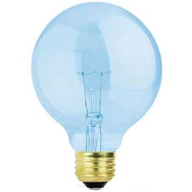 Feit Electric 40G25/N/RP Incandescent Bulb, 40 W, G25 Lamp, Medium E26 Lamp Base, 150 Lumens, 3000 K Color Temp