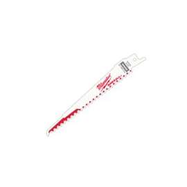 Milwaukee 48-00-5035 Reciprocating Saw Blade, 3/4 in W, 6 in L, 5 TPI