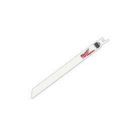 Milwaukee 48-00-5194 Reciprocating Saw Blade, 5/8 in W, 12 in L, 10/14 TPI, Bi-Metal Cutting Edge