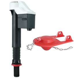 Korky QuietFILL Series 818 Toilet Flapper Kit, 2 in