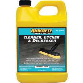 Quikrete 8675-34 Cleaner, Liquid, Mild, Pale Yellow, 1 gal, Bottle