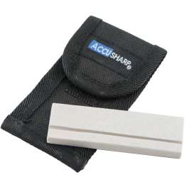 Accusharp 024C Natural Arkansas Pocket Stone, 3 in L