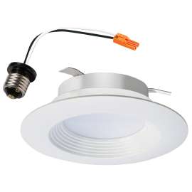 HALO LT4 Series LT460WH6930R-CA Trim Module, 7.2 W, 120 V, LED Lamp, Matte White