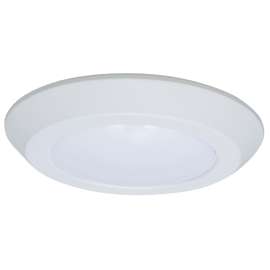 Halo BLD6 Series BLD606930WHR Recessed Lighting Trim, 6 in Dia Recessed Can, Metal Body, White