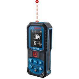 Bosch BLAZE GLM165-22 Laser Measure, Functions: Real-Time Length, Distance, Area, Volume, Indirect Measurements, 165 ft