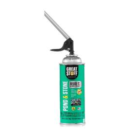 GREAT STUFF 99112849 Pond and Stone Insulating Foam Sealant, Black