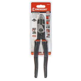Crescent Z2 K9 Series Z20509CG Lineman's Plier, 9.6 in OAL, 5 AWG Cutting Capacity, 1.6 in Jaw Opening, 0.31 in W Jaw