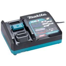 Makita XGT DC40RA Rapid Optimum Charger, 40 V Input, 2.5, 4, 5 Ah, 28, 45, 50 min Charge