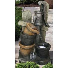 Seasonal Trends Y95891 Water Fountain, Old Fashion Pump