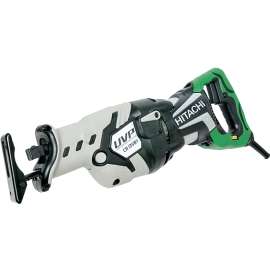 Hitachi CR13VBY Reciprocating Saw, 12 A, 5 in Cutting Capacity, 1-1/4 in L Stroke, 0 to 3000 spm, Reversible Blade