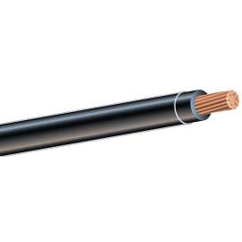 Southwire 47220915 Building Wire, 6 AWG Wire, 300 m L, Copper Conductor, PVC Sheath, Black Sheath