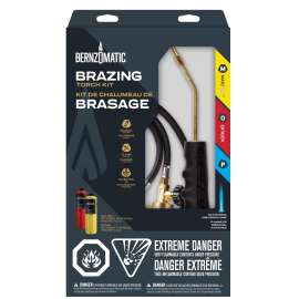 BernzOmatic WK5500OX CAN Torch Kit, Brass