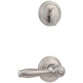 Kwikset 966ADL-15 Interior Trim, 1 Grade, Zinc, Satin Nickel, 2-3/8 to 2-3/4 in Backset, 1-3/4 in Thick Door