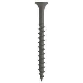 ProFIT 0281179 Deck Screw, 3 in L, Coarse Thread, Bugle Head, Combo Drive, Sharp Point, Ceramic