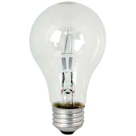 Feit Electric Q72A/CL/2 Halogen Bulb, 72 W, Medium E26 Lamp Base, A19 Lamp, Soft White Light, 1490 Lumens