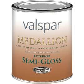 Medallion 4300 Latex Paint, 1 qt, 400 sq-ft/gal, Tint Base