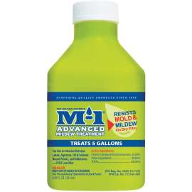 M-1 AM7.5 Advanced Mildew Treatment, 7.5 oz, Liquid, Yellow