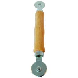 Make-2-Fit P 7505 Standard-Duty Screen Rolling Tool, Steel Blade, Wood Handle