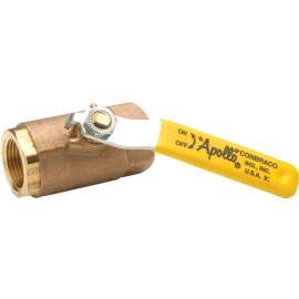 Apollo Valves 70LF-106-01 Ball Valve, 1-1/4 in Connection, FNPT, 600/150 psi Pressure, Manual Actuator