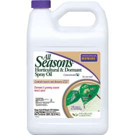 Bonide 212 Horticultural and Dormant Spray Oil, Liquid, Spray Application, 1 gal