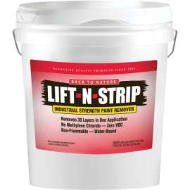 Back to Nature 674G5 Paint/Varnish Remover, Paste, Mild, White, 5 gal