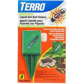 Terro T1812CAN Outdoor Ant Bait Stake, Liquid, 2 fl-oz