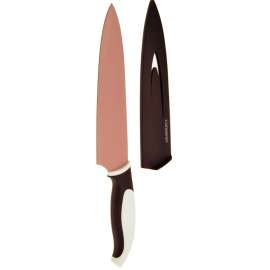 Starfrit 093897006NEW1 Chef's Knife with Sharpening Sheath, 8 in L Blade, High-Carbon Stainless Steel Blade