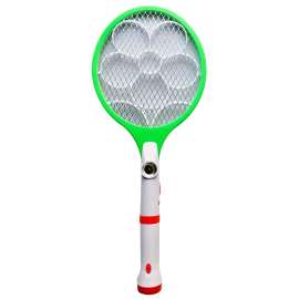 Landscapers Select 2011 Electric Mosquito Swatter with LED Light and Torch, 9.65 in L Mesh, 9-1/4 in W Mesh