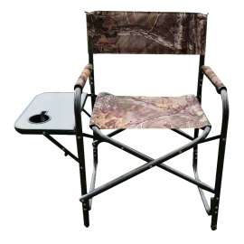 Seasonal Trends F2S027T-RT Director Chair with Realtree Fabric, 32.5 in W, 19 in D, 33-1/2 in H, 250 lb Capacity