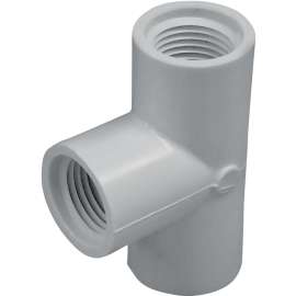GENOVA 300 Series 35457 Pipe Tee, 3/4 in Run, FIP Run Connection, 3/4 in Branch, FIP Branch Connection