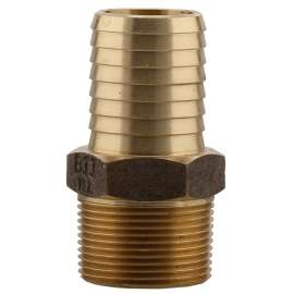 Boshart PENL-BMA12 Pipe Adapter, 1-1/4 in, MPT x Insert, Bronze