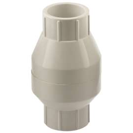 Boshart U1710S-15 Check Valve, 1-1/2 in, Socket, PVC Body