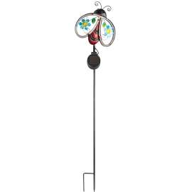 Boston Harbor Solar Stick Light, Ni-Mh Battery, AAA Battery, 20-Lamp, LED Lamp, Metal/Plastic Fixture