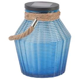 Boston Harbor Solar Jar Light, Ni-Mh Battery, AAA Battery, 1-Lamp, LED Lamp, Glass/Plastic Fixture