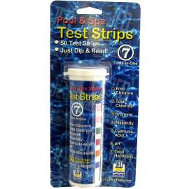 JED POOL TOOLS 00-492-01 Pool Test Kit Refill, 7-Way