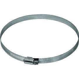 Lambro 2841 Worm Gear Clamp, 4 in Duct, Clamping Range: 3-9/16 to 4-1/2 in, Steel, Zinc