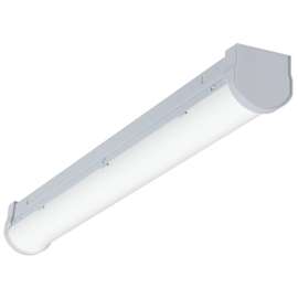 Metalux SLSTP Series 4SLSTP5540DD-UNV Lensed Strip Light, 120 to 277 V, 49 W, LED Lamp, 5000 Lumens