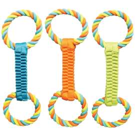 Boss Pet WB15526 Pet Toy Braided Tug, 18 in L, Nylon
